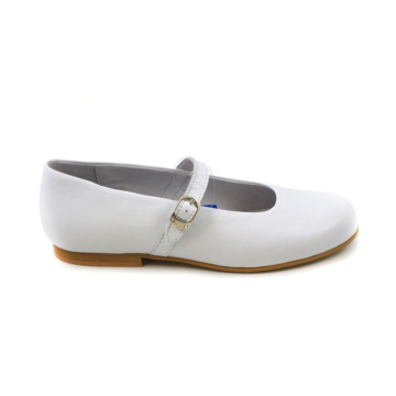 Alkalmi bőr balerina cipő, fehér. RICHTER 3310-91-0400.
