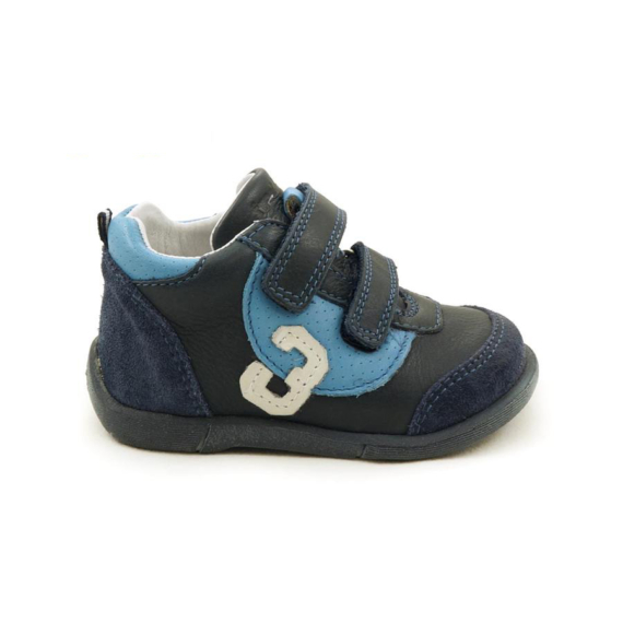 Bőr gyerekcipő, kék. FRODDO G2130116. 19