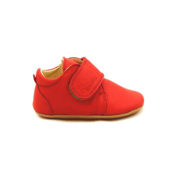Bőr puhatalpú gyerekcipő, piros. FRODDO G1130005-6 red. 18