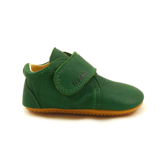 Bőr puhatalpú gyerekcipő, zöld. FRODDO G1130005-7. 17
