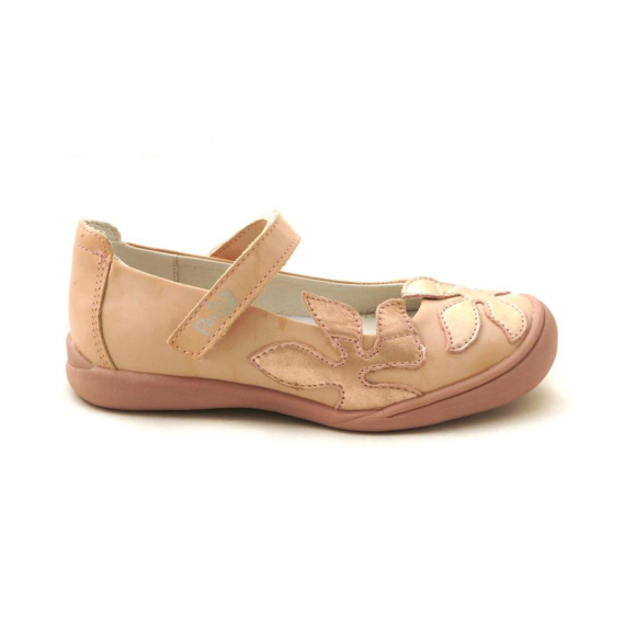 Bőr supinált balerina cipő, halvány rózsaszín. PONTE20 DA06-1-680a baby pink. 31