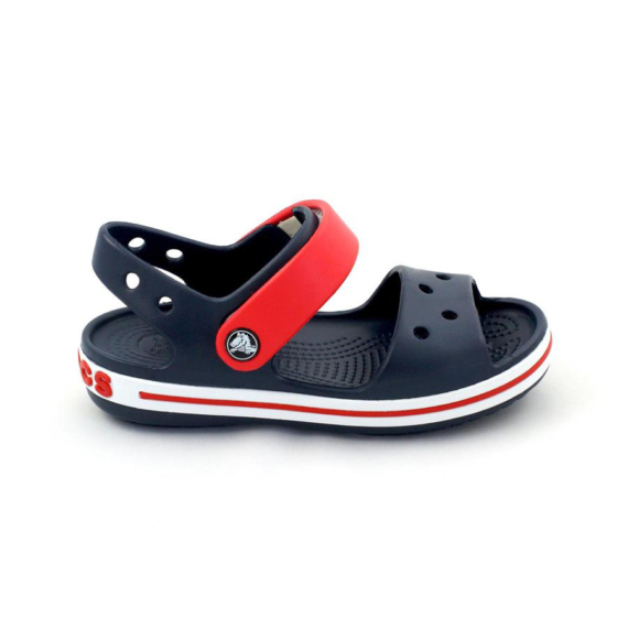 Gyerekszandál, sötétkék-piros. CROCS Crocband Sandal Kids navy - red. C13