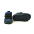 Bőr gyerekcipő, fekete-kék. D.D.STEP 038-261 black. 19