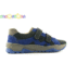 Bőr gyereksportcipő, kék-szürke. SZAMOS 6260-20081. 36