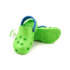 Gyerekpapucs, zöld-kék. COQUI 8701 Little Frog lime-royal. 24/25