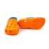 Gyerekpapucs, narancssárga-kék. COQUI 8701 Little Frog orange-blue. 30/31
