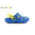 Gyerekpapucs, kék-sárga. COQUI 8701 Little Frog royal-citrus. 23-24