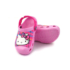 Gyerekpapucs, rózsaszín. CROCS CC Hello Kitty Plaid Clog (EU) carnation - neon magenta. J1