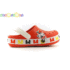 Gyerekpapucs, piros-fehér. CROCS Fun Lab MinnieMouse Clog flame. C13
