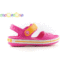 Gyerekszandál, pink-sárga. CROCS Crocband Sandal K pink-cantal.. C10
