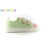 Vászon gyerekcipő, világos zöld-pink. D.D.STEP CSG-158 mint. 28